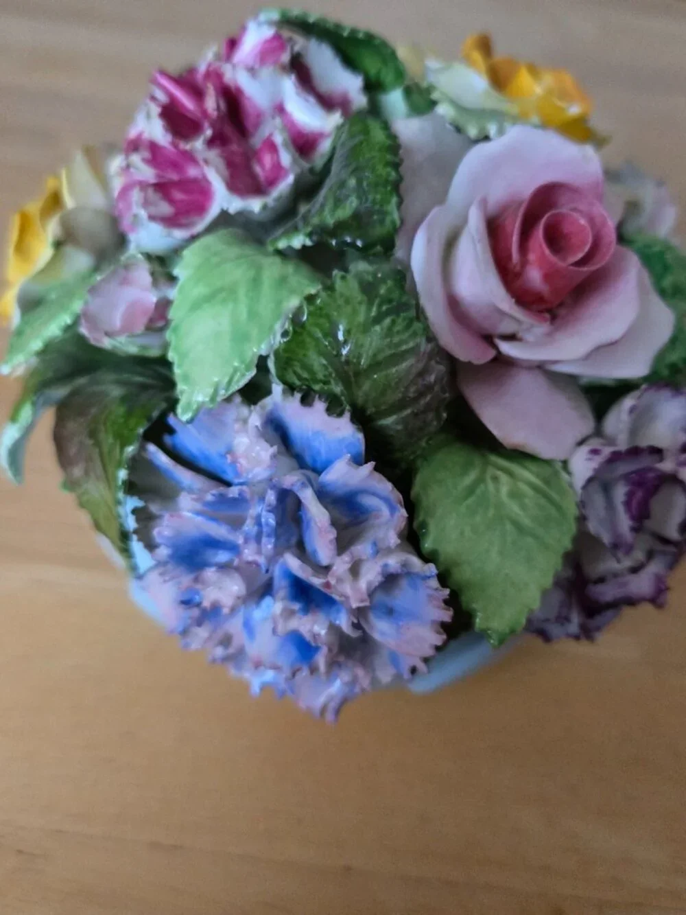 Vintage Staffordshire Bone China Floral Bouquet Romantic Cottagecore